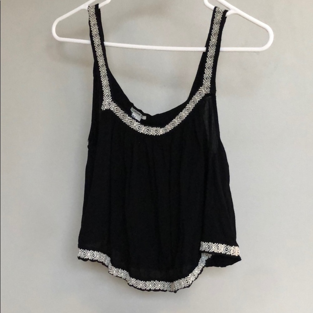 Aztec crop top